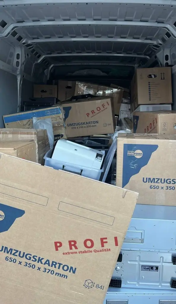 Hardware packed for a multi-site move